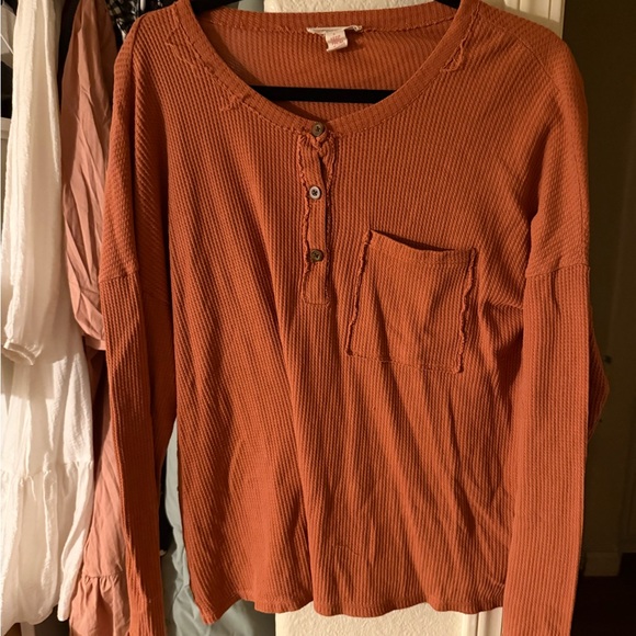 Madewell Terracotta Knit Cardigan - Picture 2 of 2